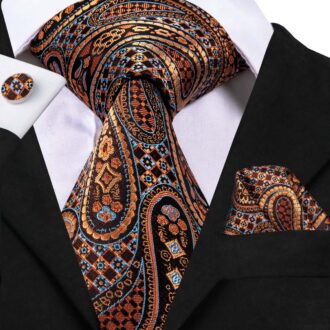 Cinnamon Sultan Paisley Tie