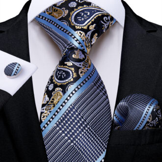 Admiral's Argyle Hybrid Paisley Tie