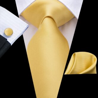 Golden Morning Monarch Solid Tie