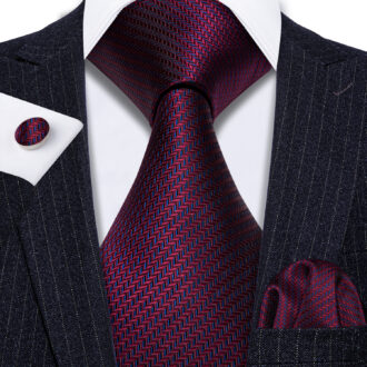 Twilight Tessellation Herringbone Tie