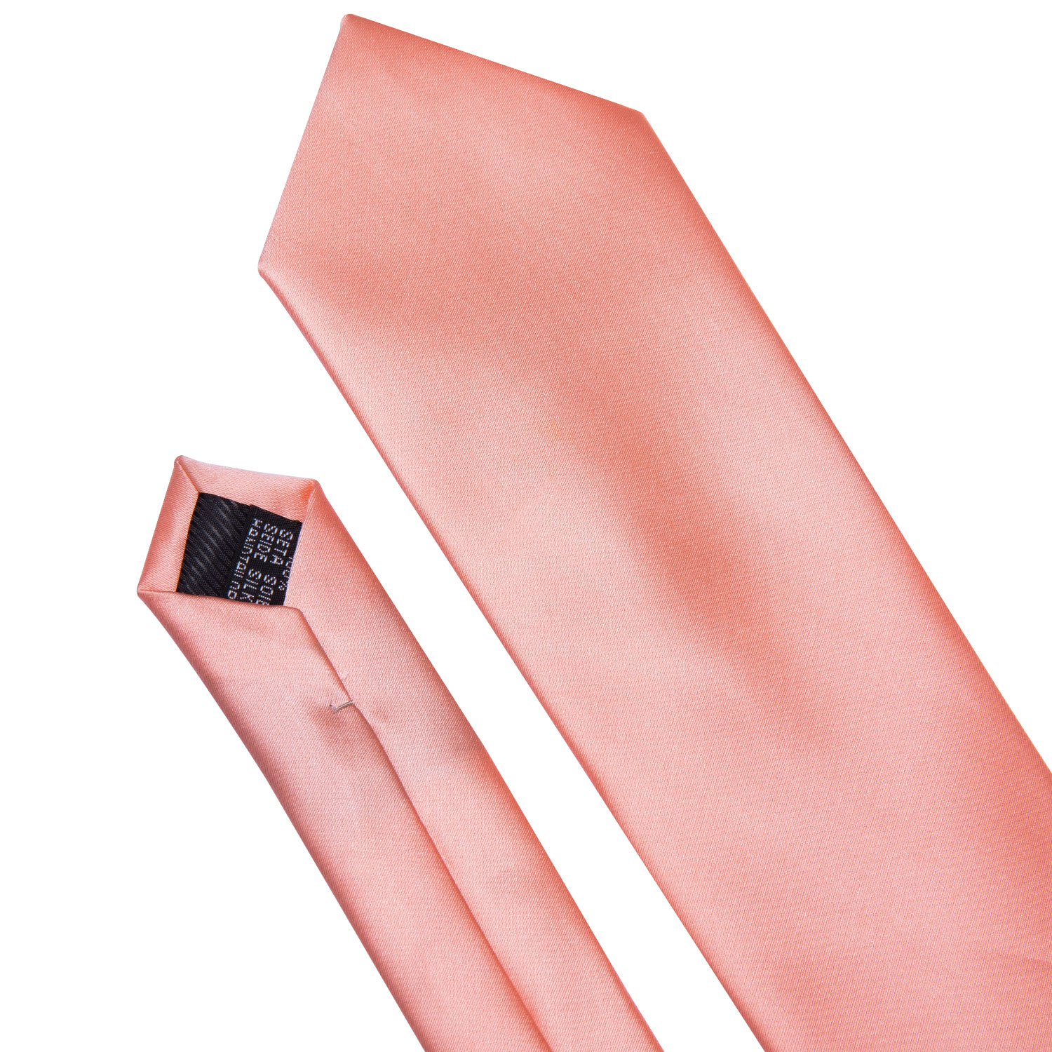 Blush Whisper Elegance Solid Tie - Image 5