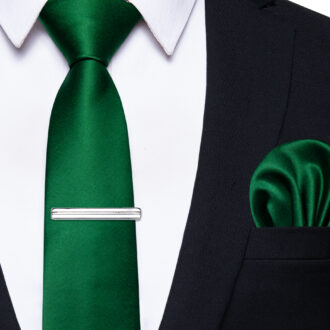 Emerald Majesty Solid Skinny Tie