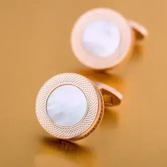 Rose Pearl Radiance Cufflink
