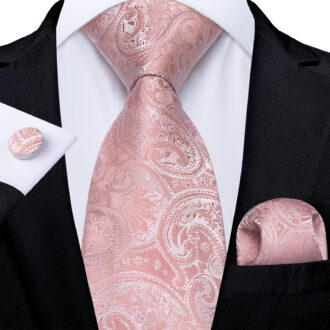 Blush Serenade Paisley Tie