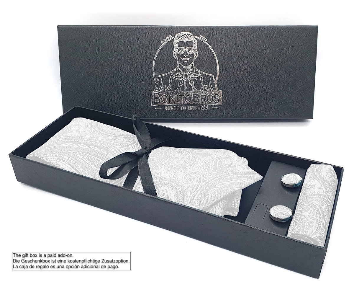 Vintage Rose Paisley Tie - Image 3