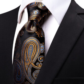 Golden Hour Paisley Tie