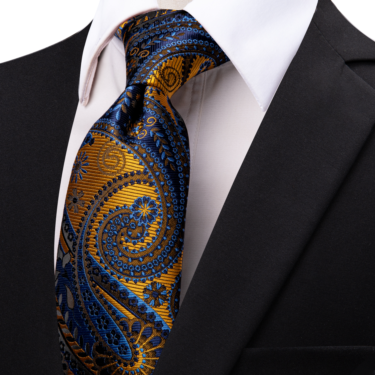 Royal Cascade Paisley Tie