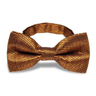 Ember Elegance Contemporary Bow Tie