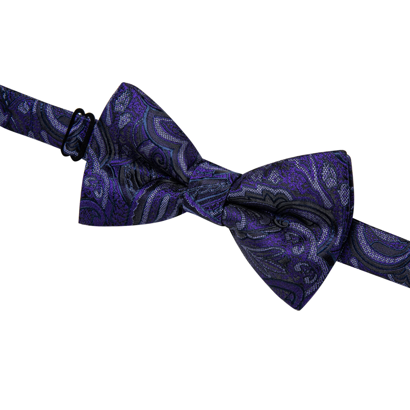Lavender Labyrinth Floral Bow Tie - Image 3