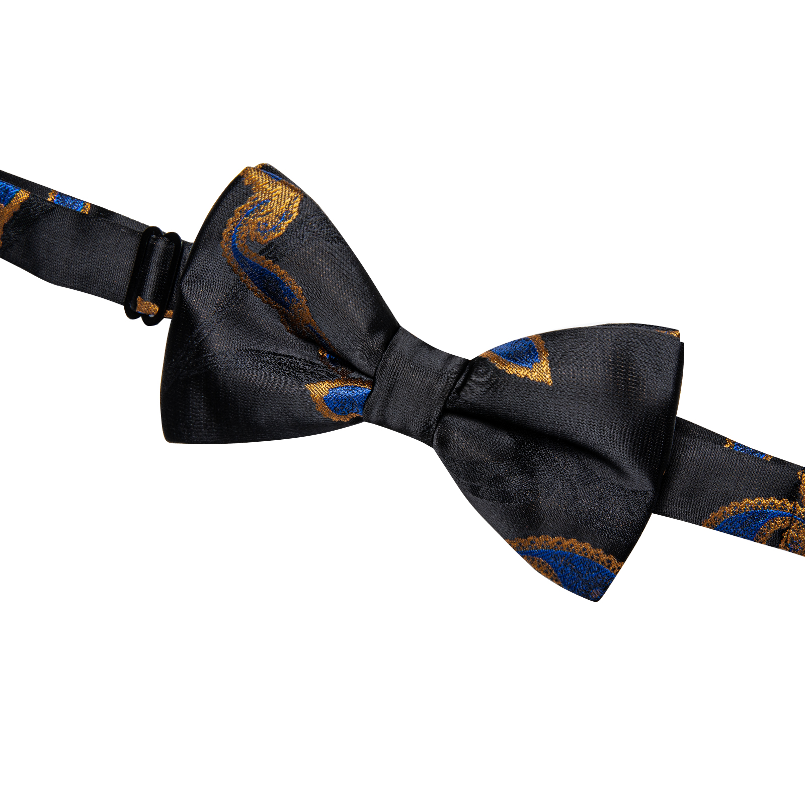 Midnight Mosaic Paisley Bow Tie - Image 3