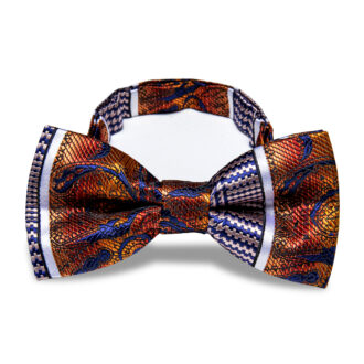Royal Masquerade Paisley Hybrid Bow Tie
