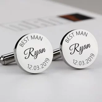High Quality Stainless Steel Personalized Cufflinks