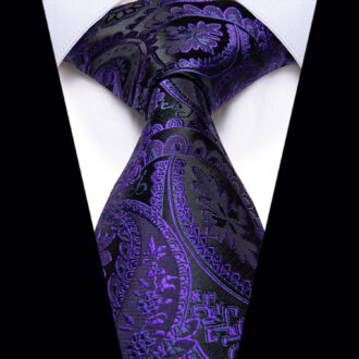 Royal Midnight Paisley Tie