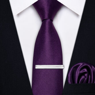Majestic Mulberry Solid Skinny Tie