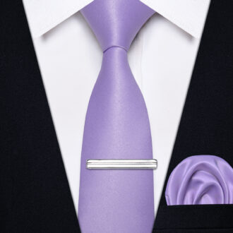 Lavender Luxe Solid Skinny Tie