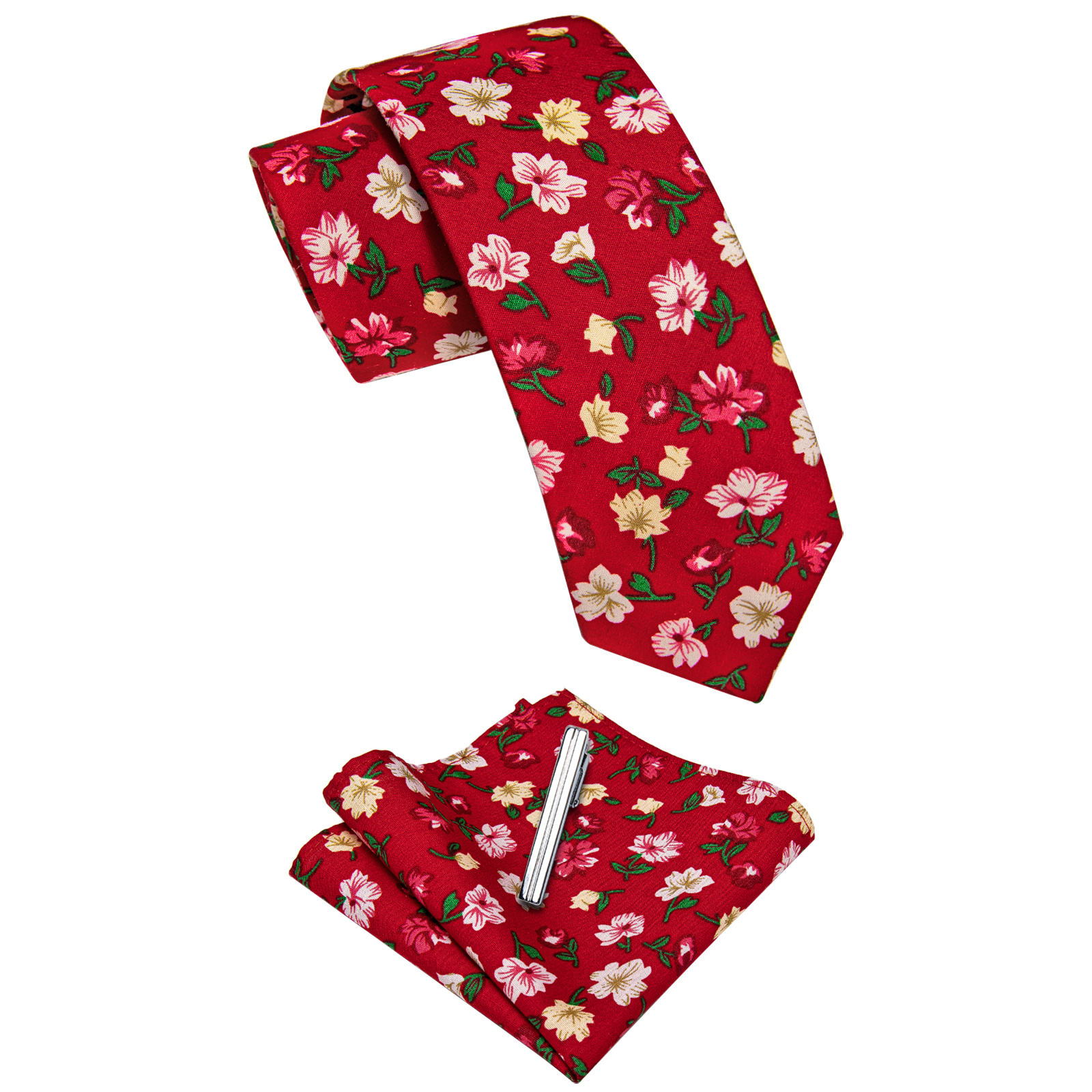 Garden Romance Floral Skinny Tie - Image 8