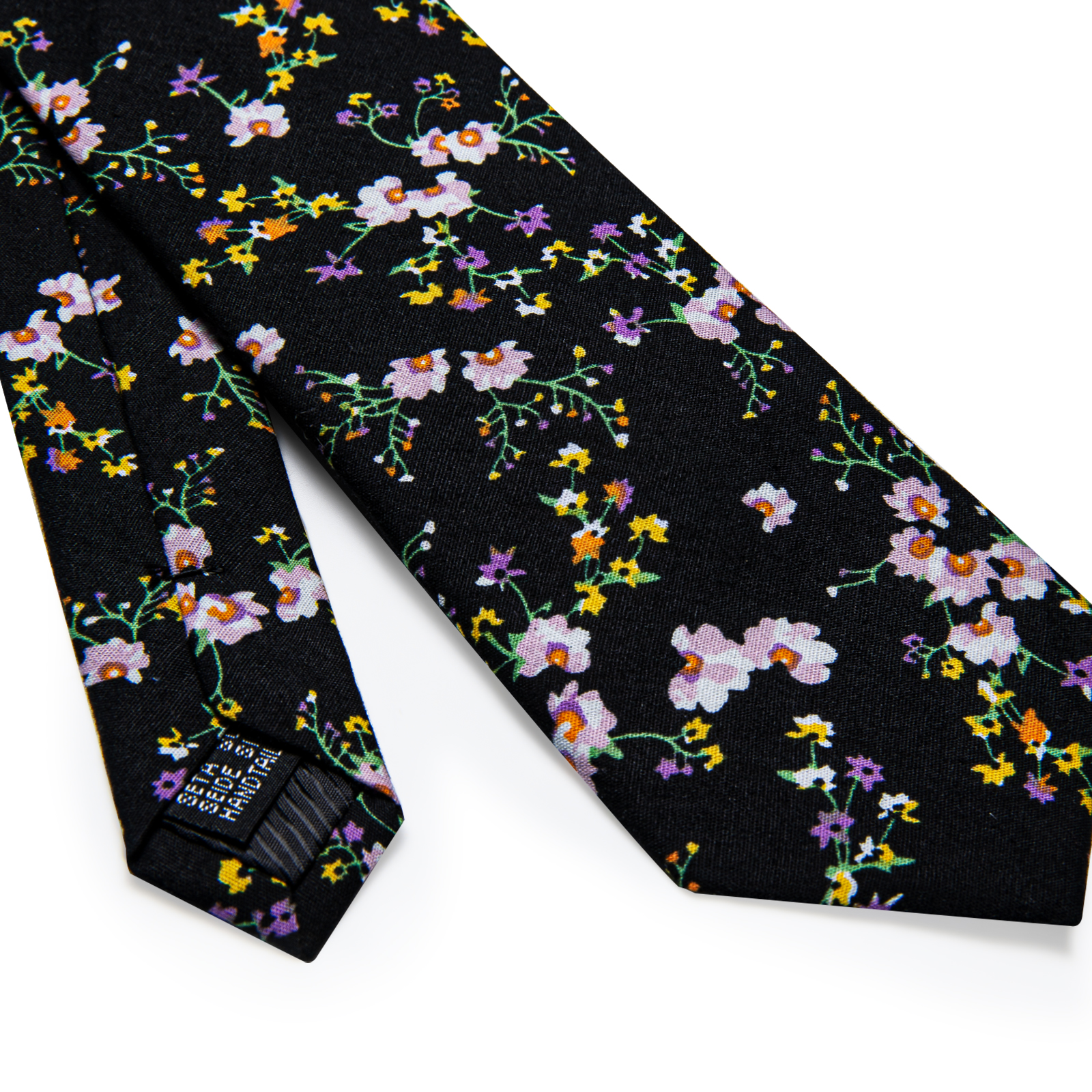 Nocturnal Garden Floral Skinny Tie - Image 5