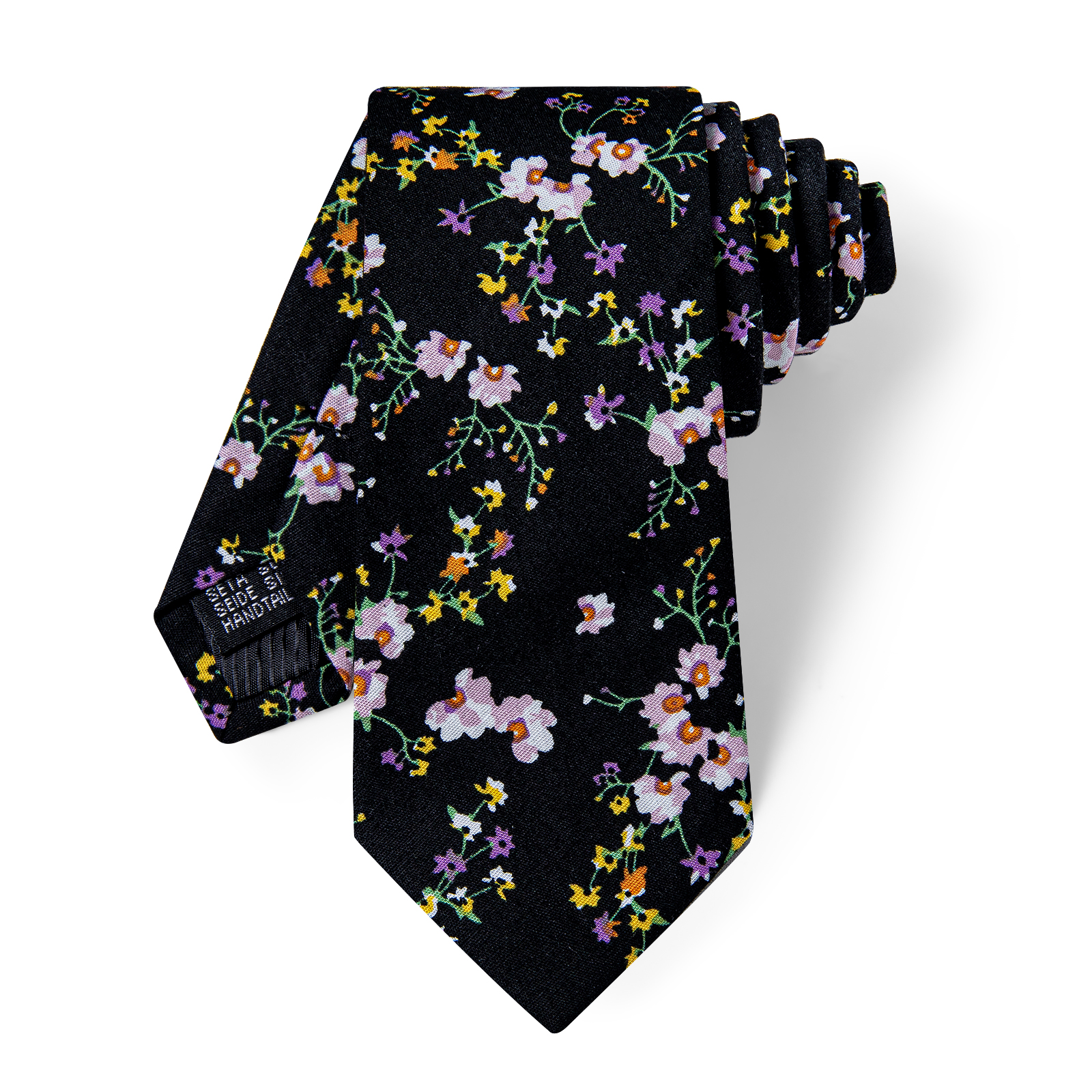 Nocturnal Garden Floral Skinny Tie - Image 9