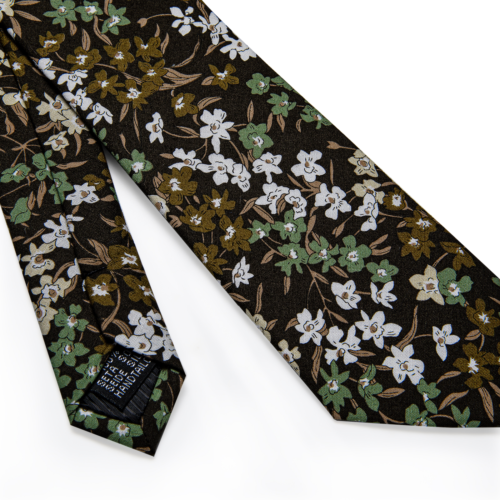 Woodland Charm Floral Skinny Tie - Image 8