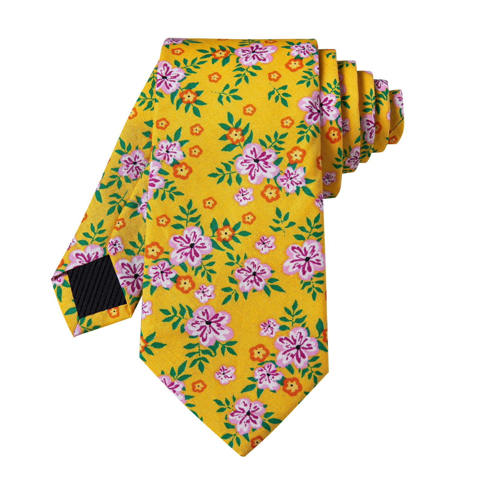 Corbata delgada floral Summer Bloom - Imagen 9