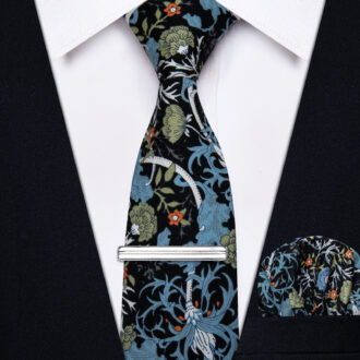 Enchanted Horizon Floral Skinny Tie