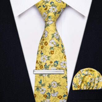 Spring Sunlight Floral Skinny Tie