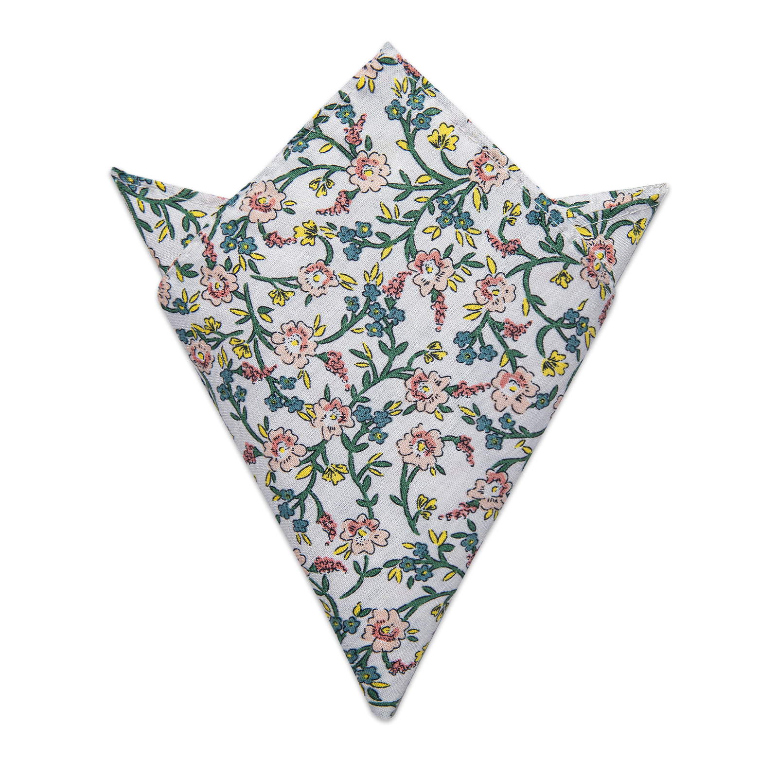 Corbata Delgada Floral Garden Whisper - Imagen 9