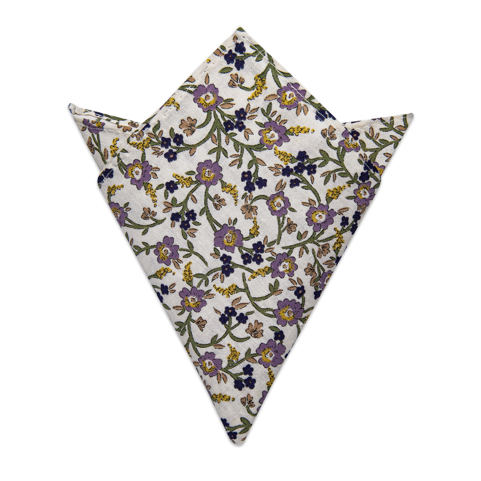 Florale Symphonie Schmale Krawatte – Bild 9