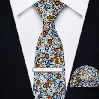 Sierra Bloom Floral Skinny Tie