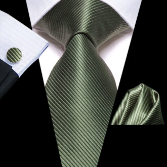 Olive Ridge Woven Tie Set