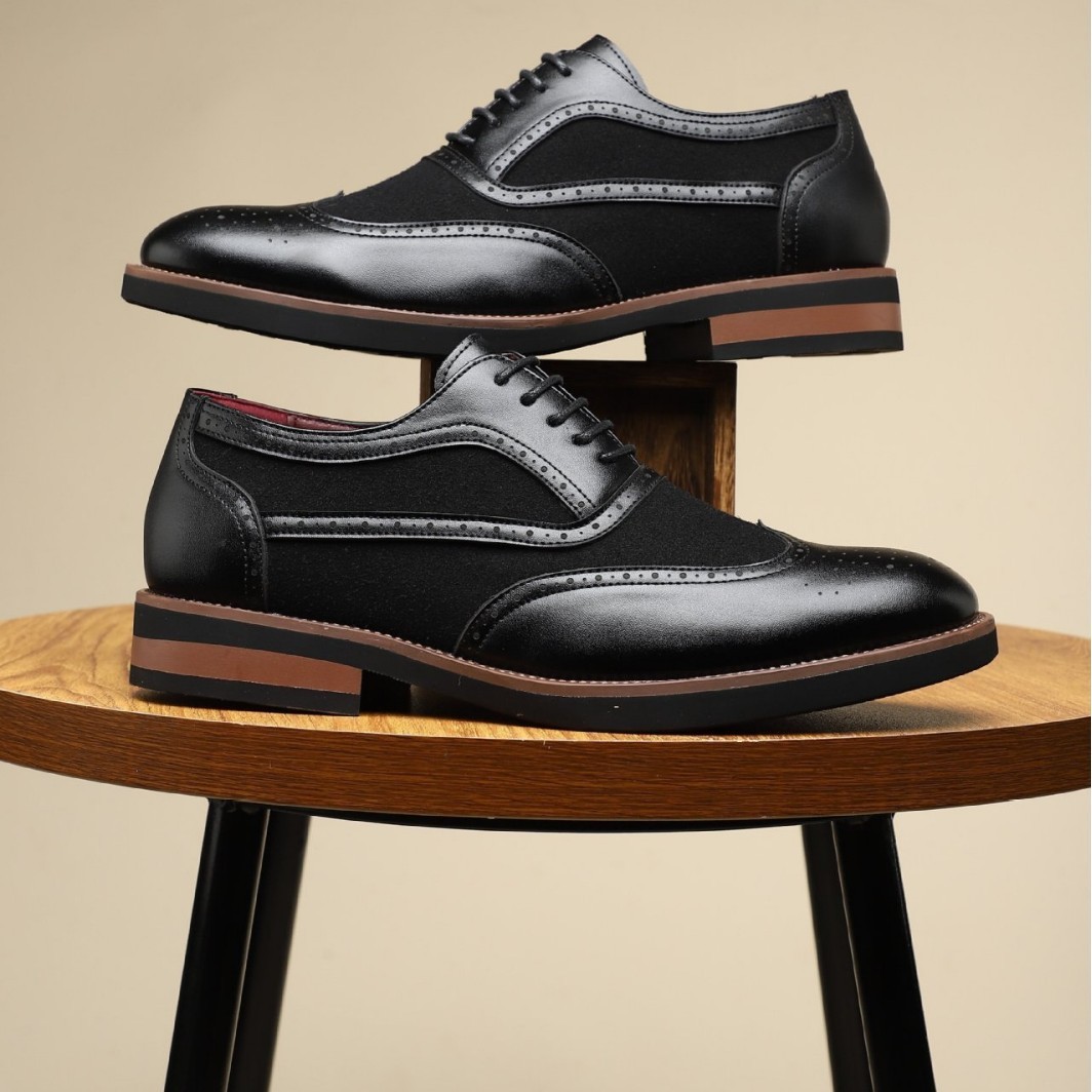 Men's Business Comfortable and Breathable Leather Shoes - Image 4