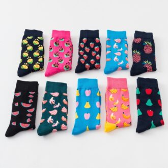 Happy Fruit Socks for Men and Women