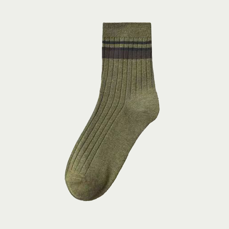Men's Mid-Calf Versatile Korean Japanese Style Socks - Image 2